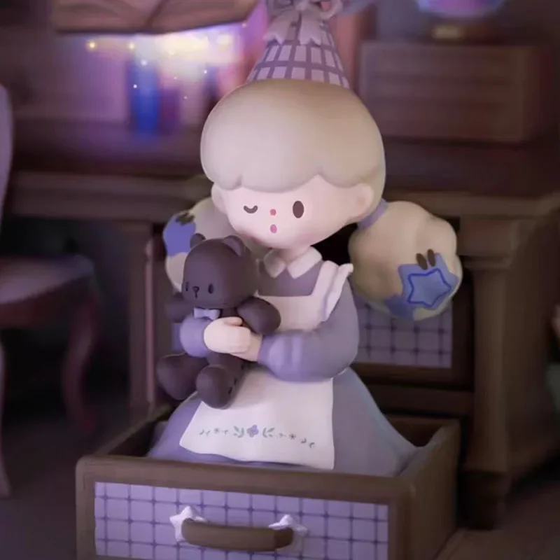 FINDING UNICORN molinta Chasing Light Series Blind Box Toys Mystery Box Mistery Caixa Action Figure Surprise Cute Model Gift
