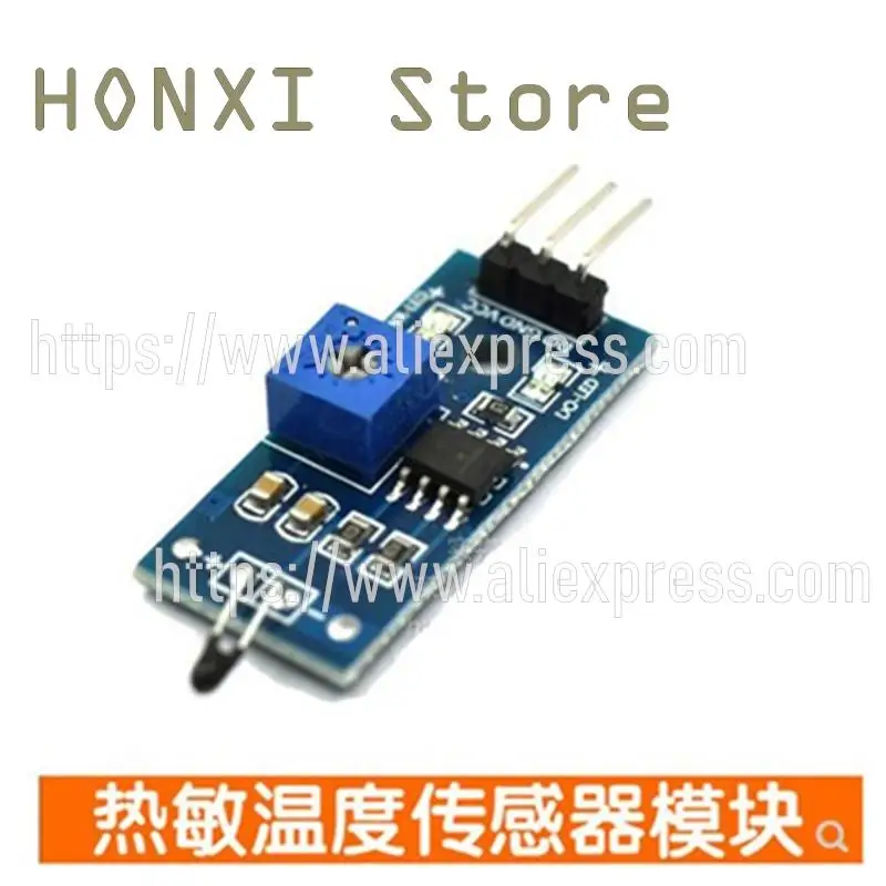 5 buah modul sensor suhu termistor sensor termal