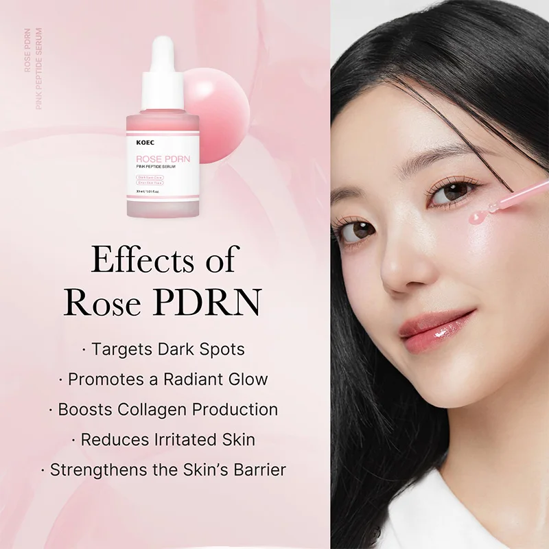 Brand Rose Polypeptide Niacinamide Facial Essence Collagen Jelly Face Cream Micro-needle Serum Niacinamide Hydrolyze Shrink Pore