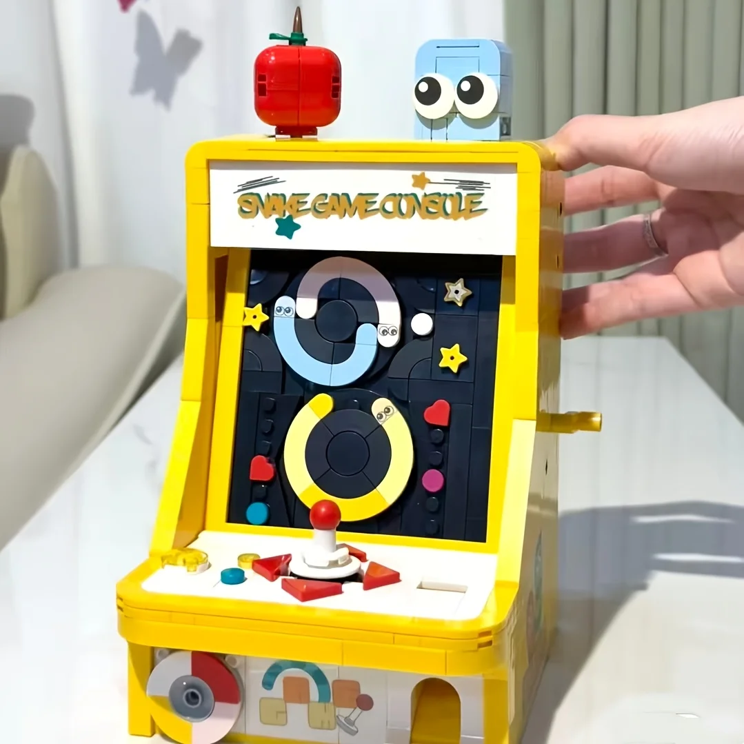 

Serpent Game Console Building Block Set, Street Game Console Model, Collectible Item for Game Enthusiasts, Perfect Holiday Gift for Christmas, Easter, Valentine's Day, Thanksgiving