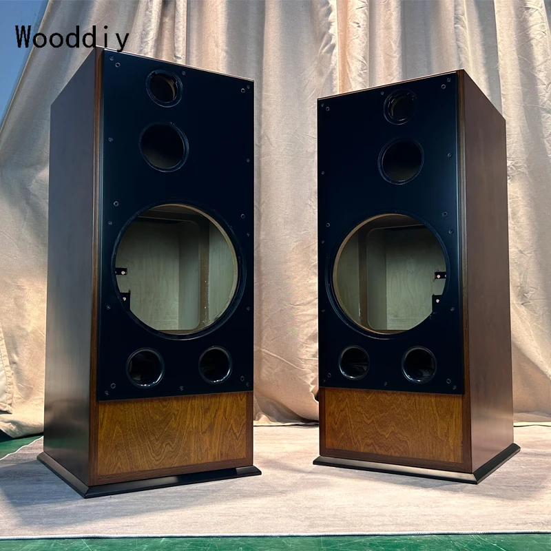 DIY زوج واحد 15 بوصة ATC HI-END مكبرات الصوت الوقوف على الأرض خشب البتولا الرقائقي خزانة فارغة