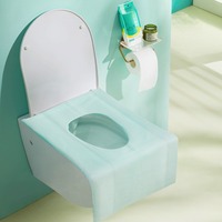 Pack Toilet Seat Covers Disposable,Large Waterproof Potty Covers,Ideal Travel Toilet Covers for Travel&Public Restroom