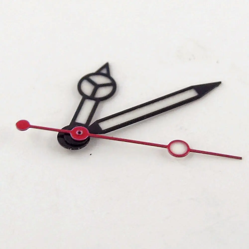 Black Watch Hands Fit NH35A NH36A Miyota8215 821A 8205 Mingzhu/DG2813 ST1612