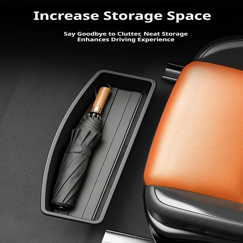 Caixa de Armazenamento Sob o Assento, Organizador Universal para Carro, Caixa de Armazenamento Removível, Estojo para Gadgets, Acessórios Universais