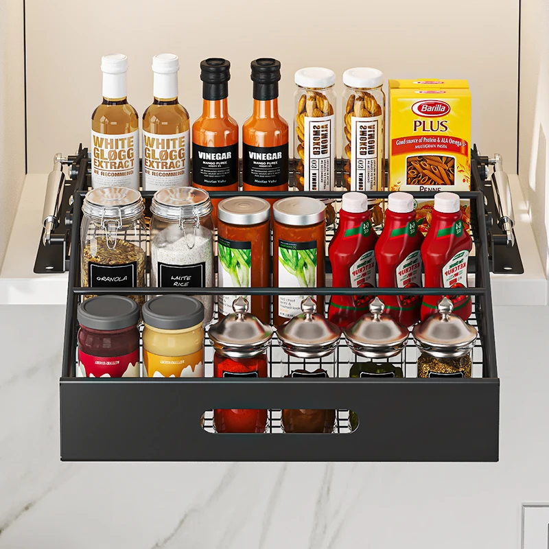 1Pc 3 Tier Pull Down Organizer - đánh giá và giá Commercial Kitchen Shelving