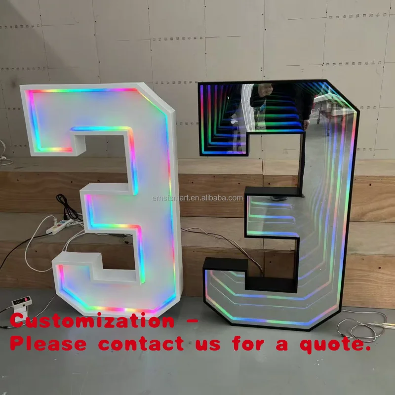 

Customize.High Quality Big Light Letter 3ft 4ft Letter Led Stand Marquee Letters