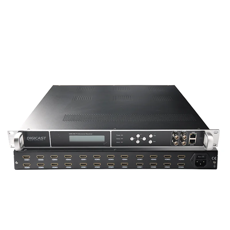 DIGICAST DMB 8820E 24 Channel HD to IP UDP RTP Multi-Channel Encoder with H.264/H.265 and Ethernet Managed for CATV