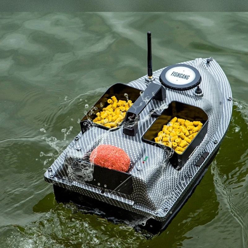 Rc Bait Boat 500m Auto Driving Return V900 Gps 40 Points Sonar 1.5kg V700 With Steering Light For Fishing Wireless Fish Finder