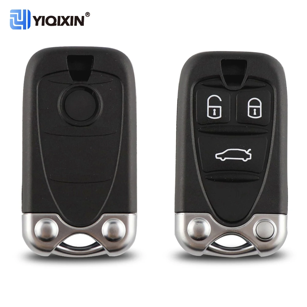 

YIQIXIN Smart Remote Car Key Shell Fob 3 Buttons Uncut Insert Blade For Alfa Romeo159 Brera 156 Spider Auto Accessories Replace