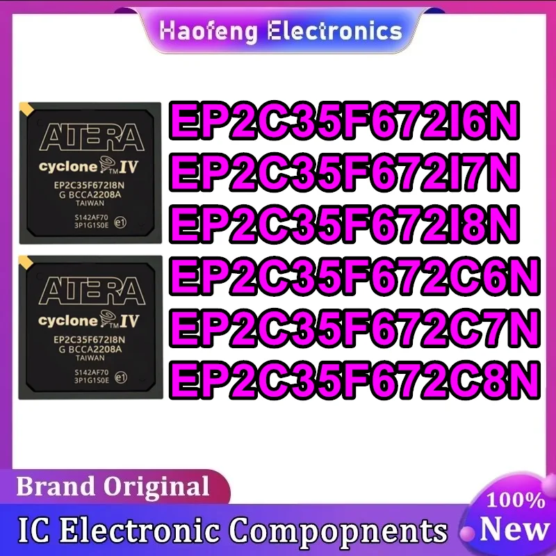 EP2C35F672I6N EP2C35F672I7N EP2C35F672I8N EP2C35F672C6N EP2C35F672C7N EP2C35F672C8N BGA672 IC Chip 100% New Original in stock