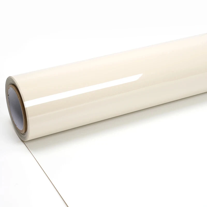 Bright Glossy White Car Wrap Film Vinyl Wrap Car Wrap Design 1.52*17m Roll