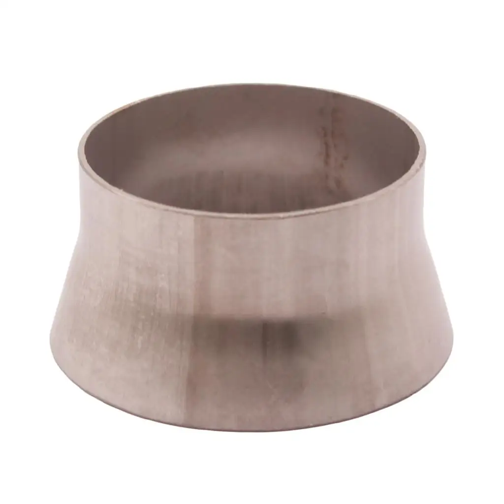 Weld on Stainless Steel Exhaust Reducer Tubing Adapter 2.5 to 3 Inch for Universal Vehicle Muffler and Pipe Modification