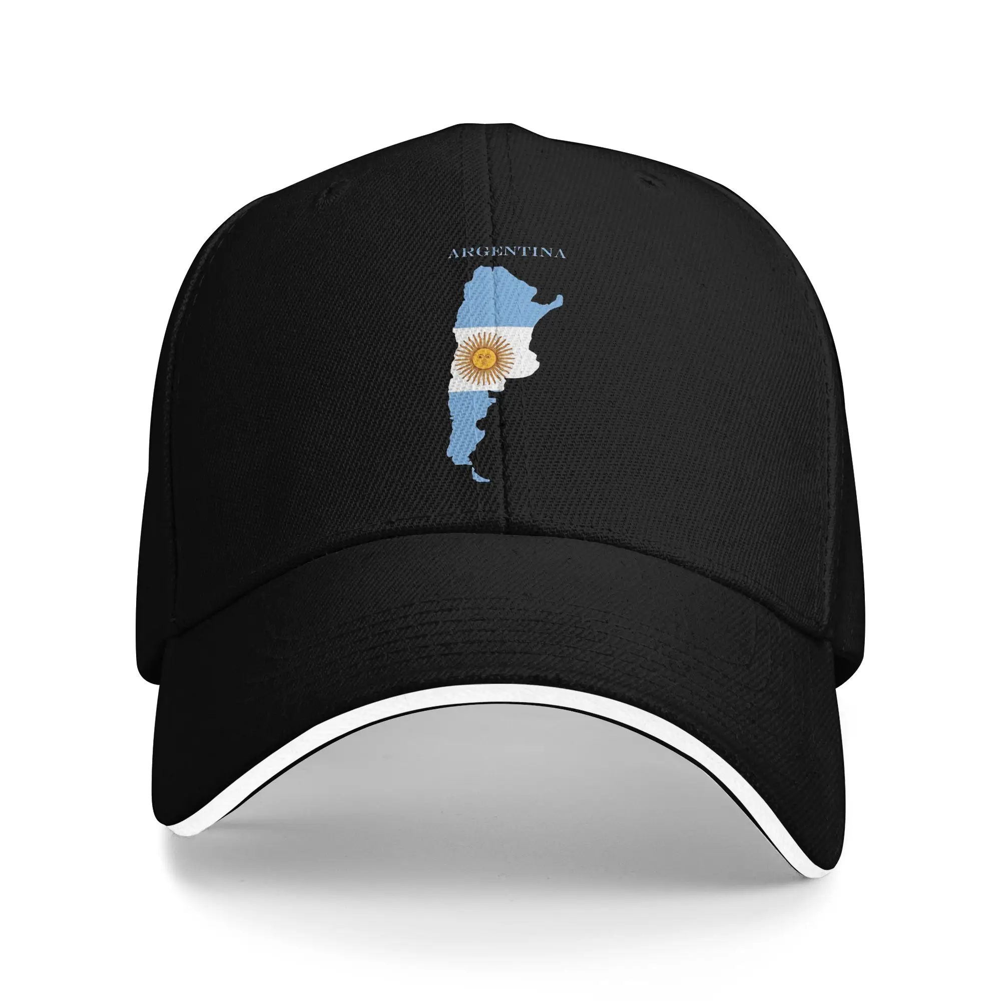 Gorra de béisbol para hombre y mujer, gorra de fútbol de Las Malvinas, Argentina, gorra informal con cierre a presión, regalo