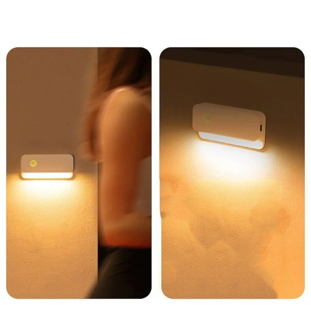 Mini Size Sensor LED Night Light Small Design Smart Function Rechargeable Lamp Emergency Light Energy Saving Wireless Lamp