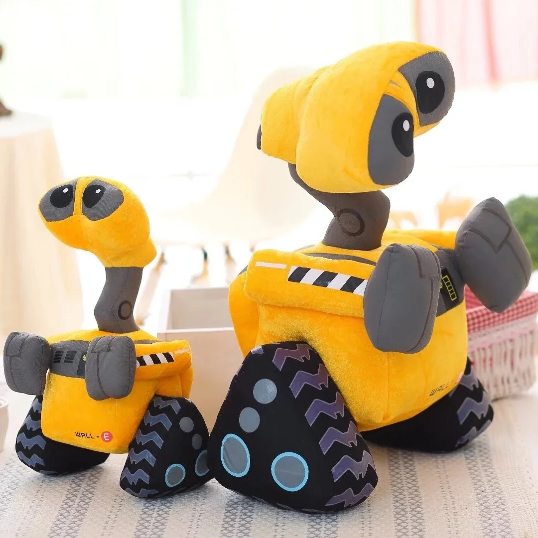 Adorável parede-e brinquedo de pelúcia dos desenhos animados robô vívido plushies filme de pelúcia anime boneca lance travesseiro sofá cama decoração para casa presentes de aniversário