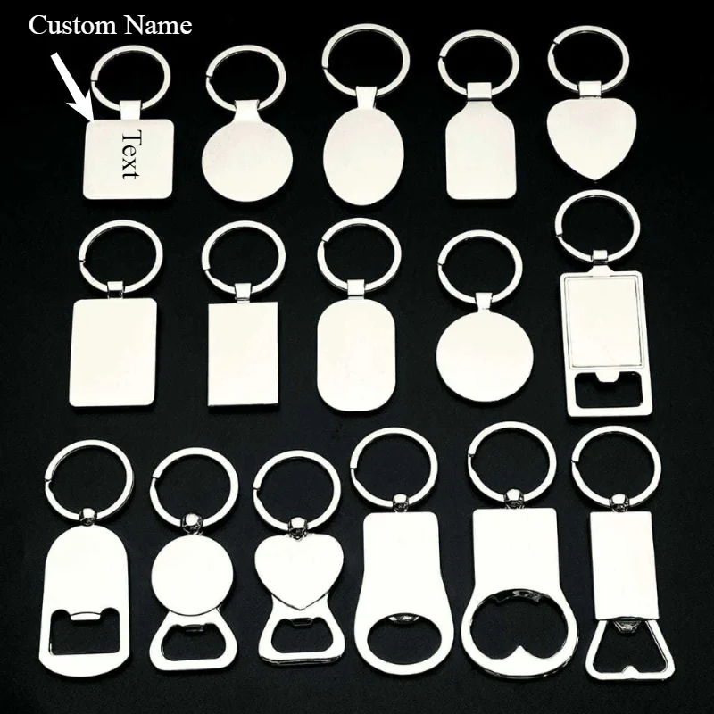 

Металлический брелок-открывалка для бутылок с лазерной гравировкой на заказ для рекламных подарков, юбилеев и дней рождений