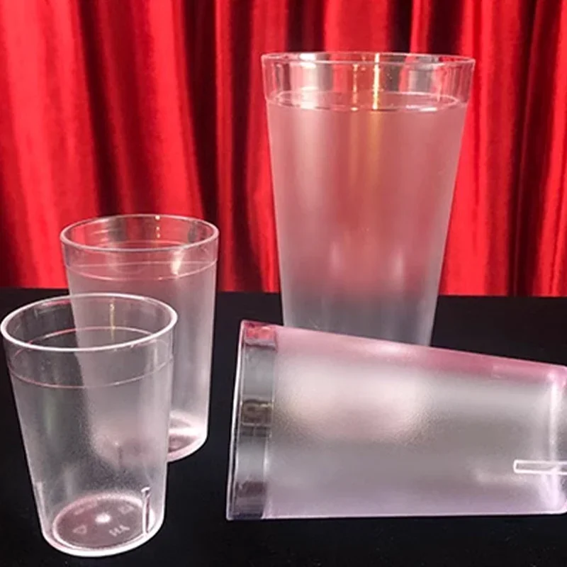 Milk be Increased by Magic Cups Milk Glass Illusion Magic Trick Stage Magic Easy Prop for Magician