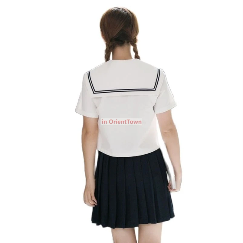 학교 교복 영국식 한국식 일본식 대학풍 세트 패셔너블 긴 소매 여학생 공연 의상