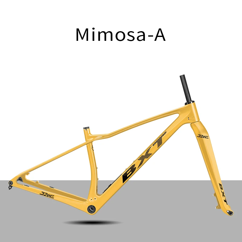 BXT 32er Carbon Mountainbike Frame T800+T1000 Carbon Fiber Hardtail MTB Boost UDH Schijfrem Fietsframe