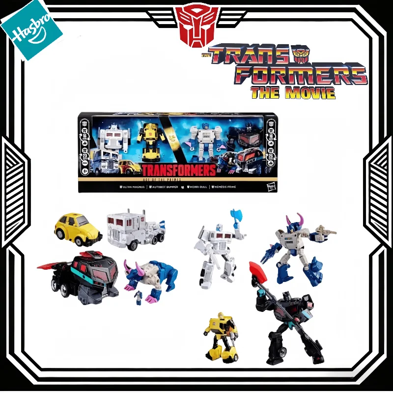Figura de Anime de la Serie Transformers Age of Primes de Hasbro, ULTRA MAGNUS AUTOBOT BUMPER HORRI-BULL NEMESIS PRIME