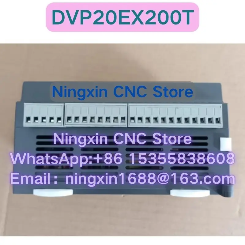 Second-hand DVP20EX200T PLC module Functional test OK Fast delivery
