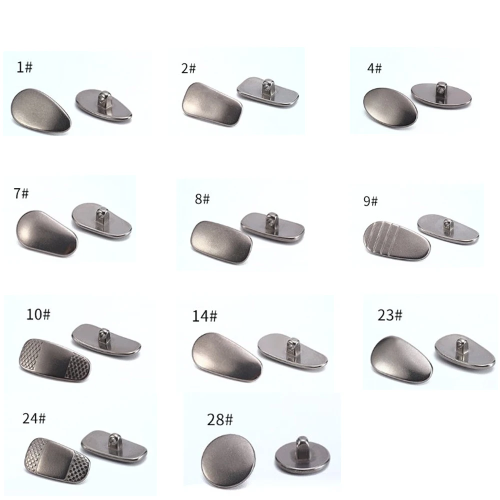 

10pairs(20pcs) Anti Slip titanium Nose Pads For Eyeglasses Sunglass Glass Spectacles Eyewear titanium frame nose pad