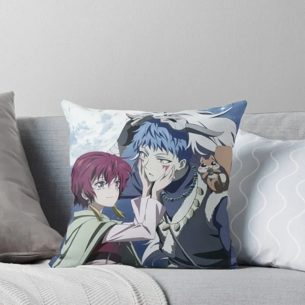 Copy of Akatsuki no Yona Throw Pillow Marble Cushion Cover Pillow Cases Decorative pillow