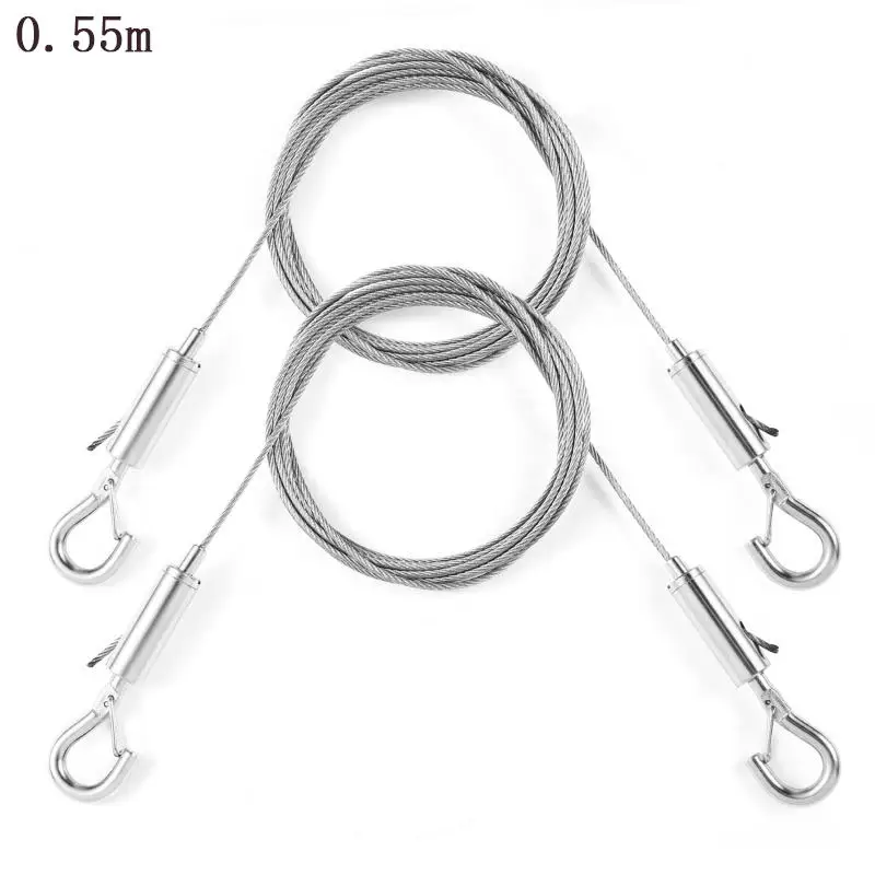 Adjustable Picture Hanging Wire Mirror Frame Hanging Cable Heavy Duty Stainless Steel Wire Rope for Mirror Paintings Lamp