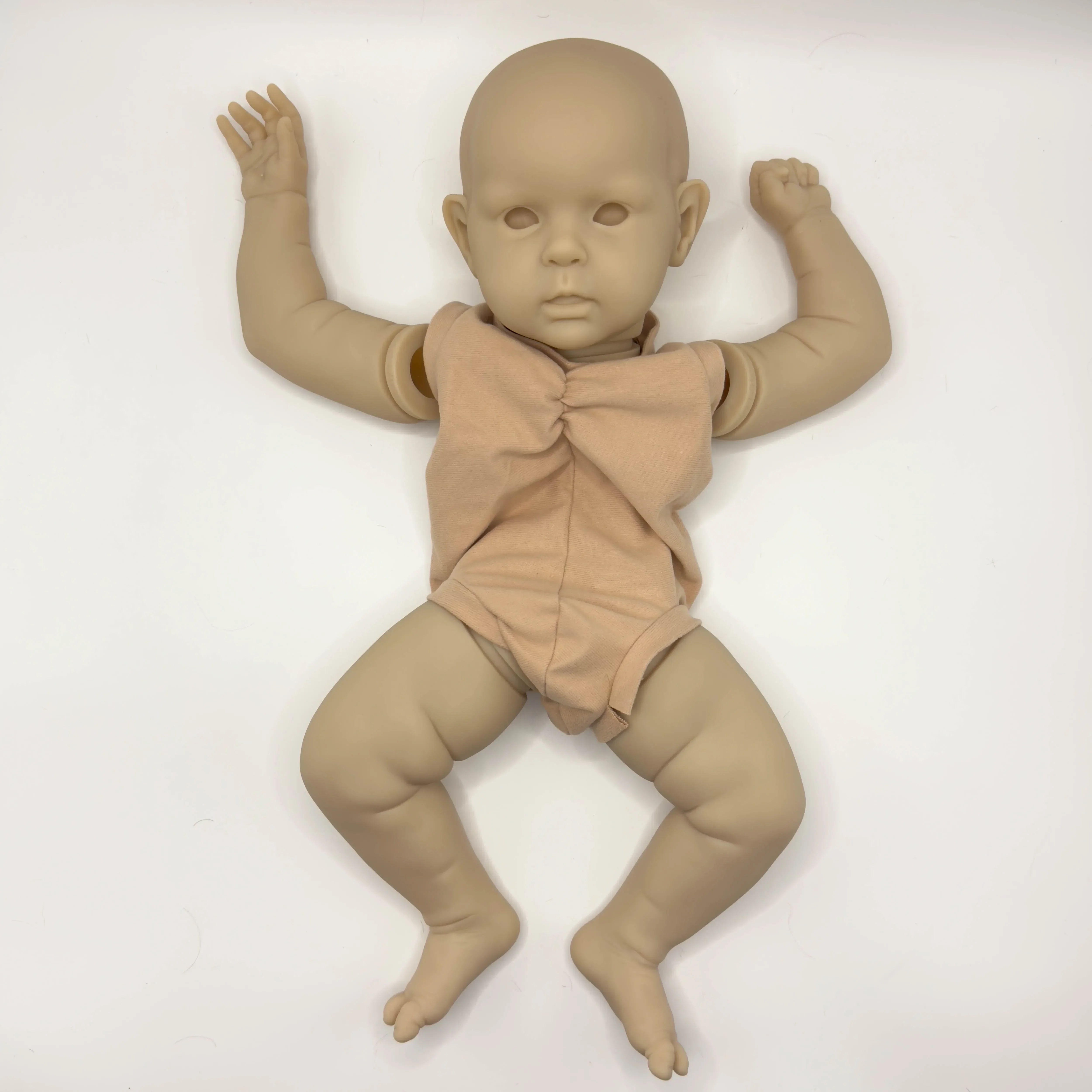 NPK 18 '' Parti di bambola non verniciate uniformi Frech Color Kit vuoto fai da te Reborn Ward Reborn Kit Edizione limitata Realistico Soft Touch