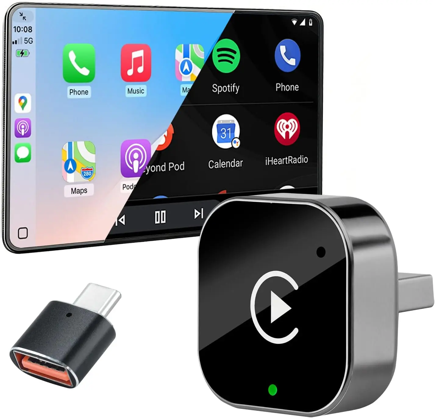 2-In-1 Wireless Car…