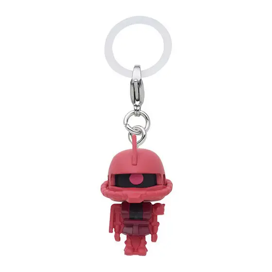 Bandai genuíno gundam figura zaku RX-78-2 gm gundam aéreo gashapon bola q-versão gundam guerreiro móvel emblema ornamento original
