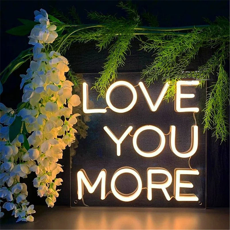 

Wall-mounted Custom Neon Sign Letters Led Neon Sign Light