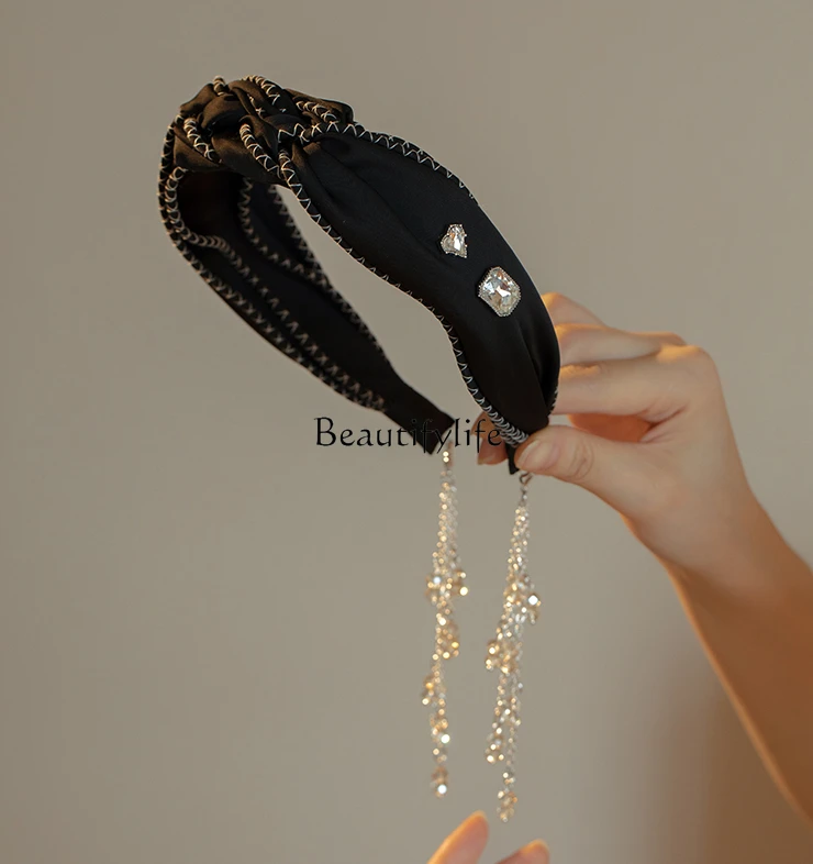 

Headband Female Headband Tassel Hair Accessories Noble Hairpin Fashionable Stylish Headdress