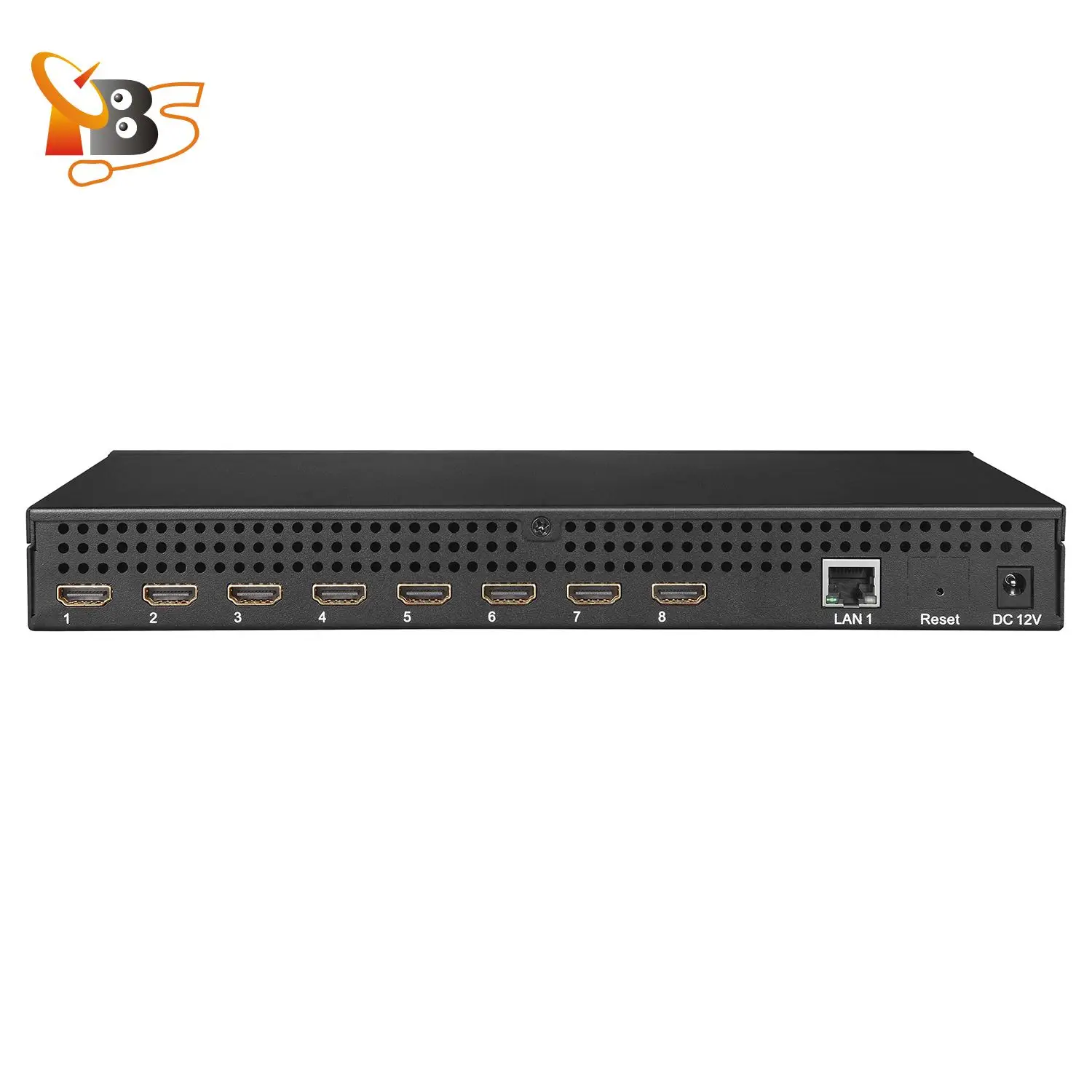 TBS2808X 8 قنوات 4K 30 هرتز H.265/H.264 HDMI جهاز تشفير الفيديو يدعم HTTP | هالس (M3U8) | SRT | UDP | مخرج RTMP للتلفزيون المباشر | بث الحدث