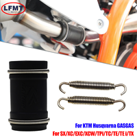 2017-2023 For KTM 250 300 Motocross Exhaust Pipe Rubber Connection Hose Spring EXC SX XC XCW TPI For Husqvarna TC TE TEI TX TXI