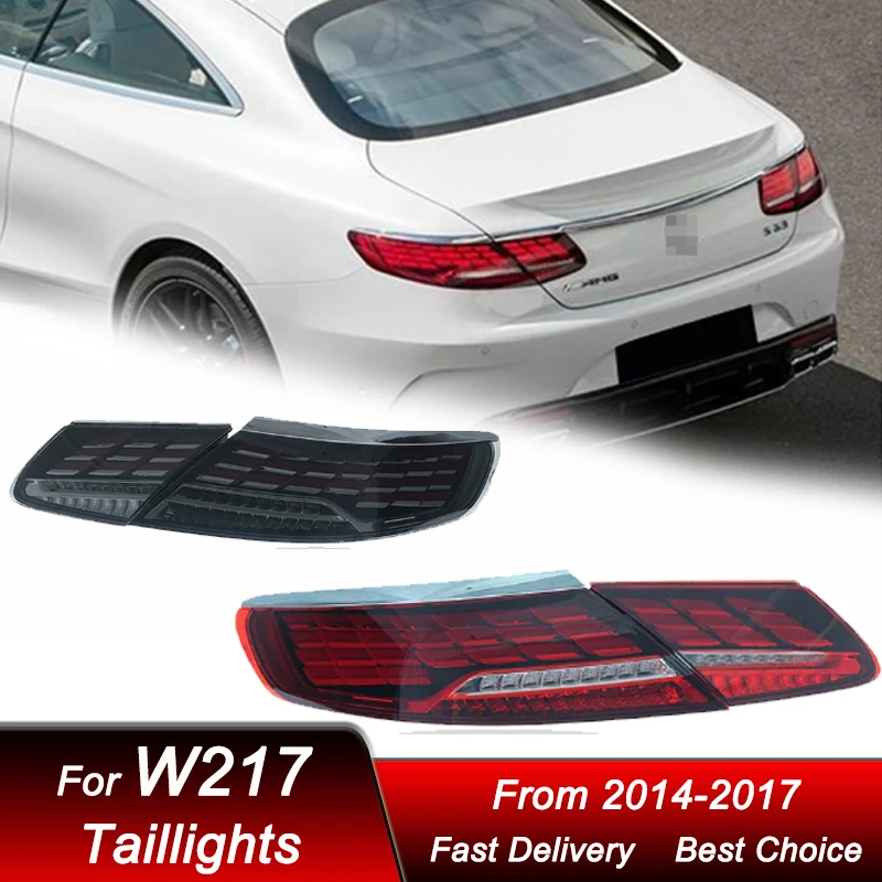 

Car Tail Lights For Mercedes-Benz S Class W217 Coupe 2014-2017 new style full LED Dynamic Turn Signal Light Tail Lamp Assembly