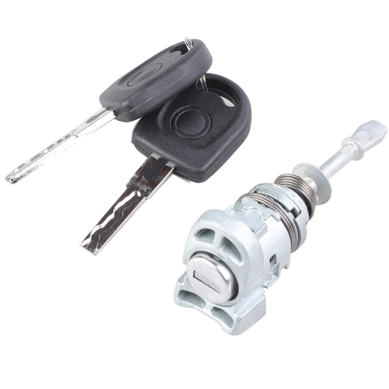 New Car Door Lock Barrel With Key For VW Volkswagen Touran Caddy 2003-2015 1T0837167A 1T0837168A