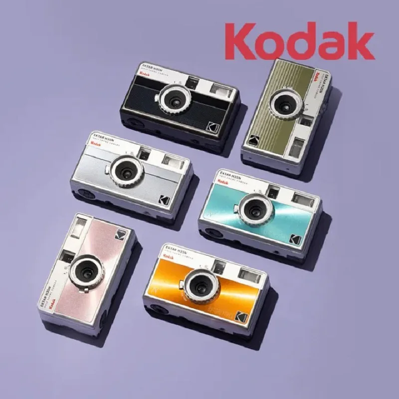 

Оригинальная фотокамера KODAK EKTAR H35 H35N с полуободковой рамкой, пленочная камера 35 мм, многоразовая пленочная камера со вспышкой, детский подарок на день рождения и Рождество