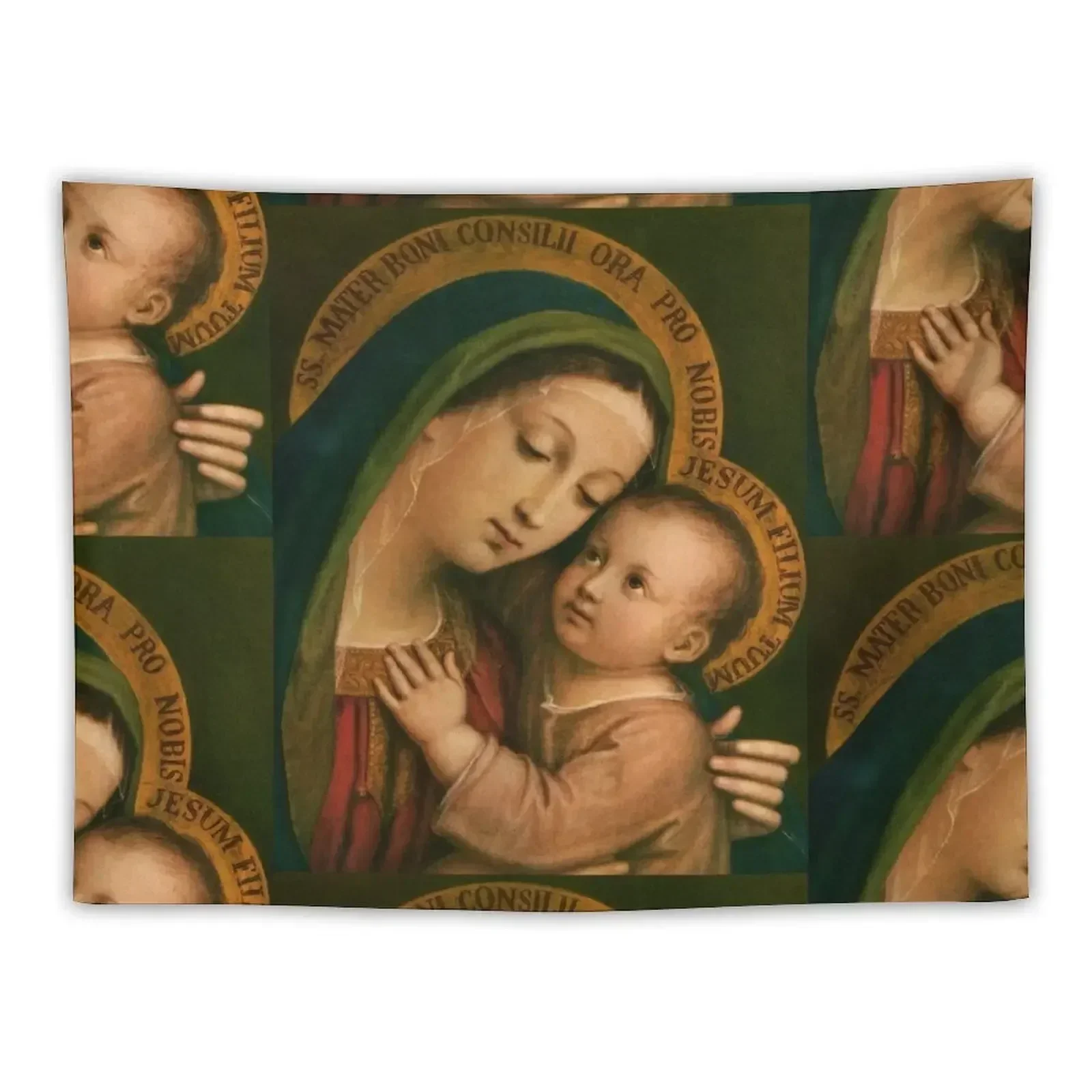 

Our Lady of Good Counsel Tapestry Wall Decoration Carpet Wall Tapestry