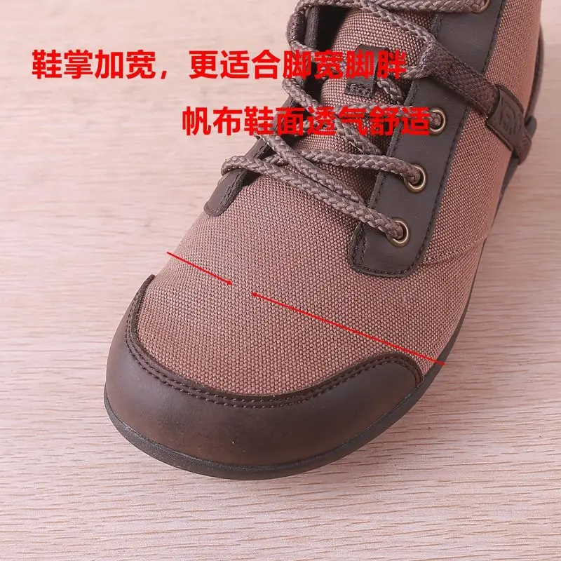 Winter outdoor shoes lace-up non-slip wear sports casual hiking boots men's warm shoes mid-top men's hiking boots