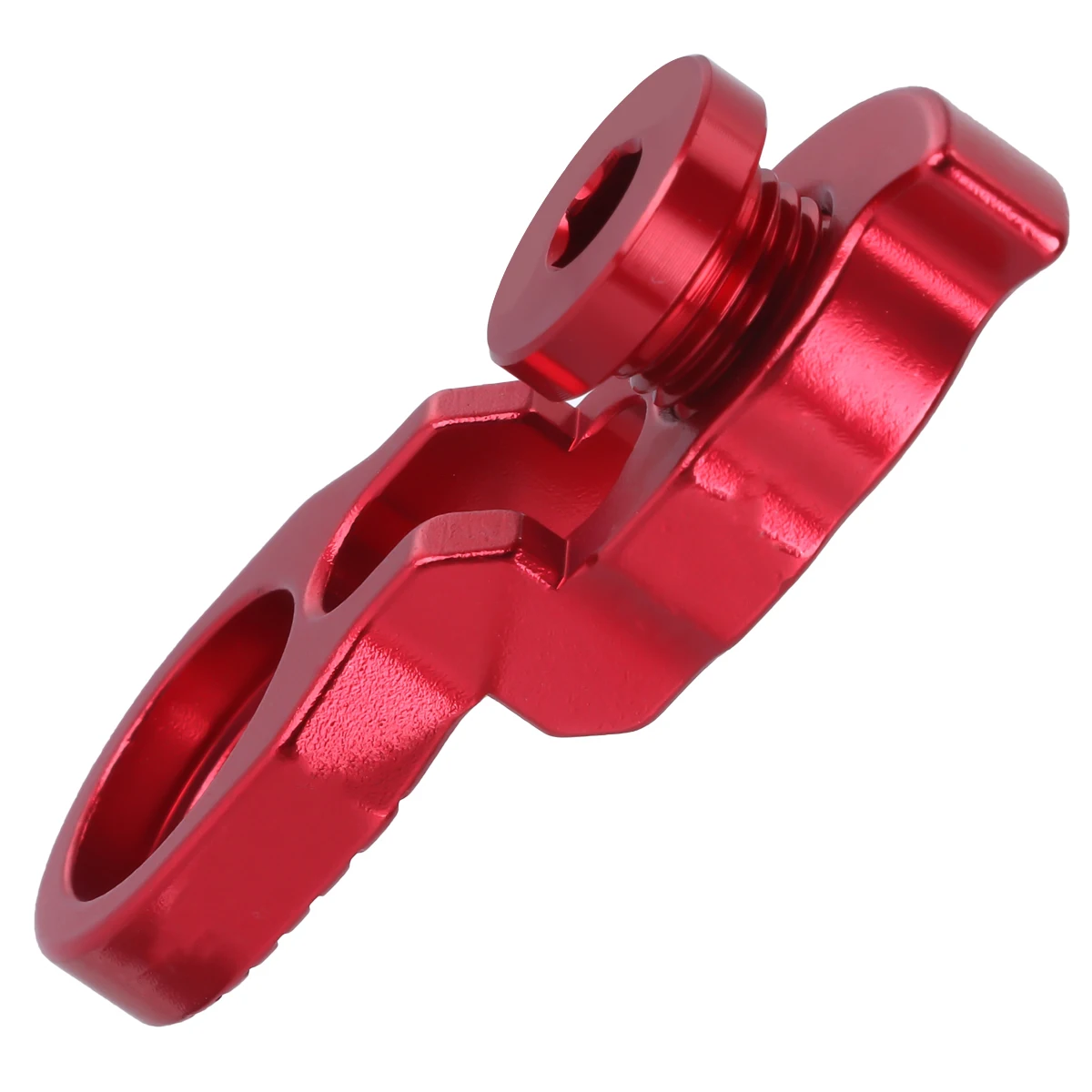 

Bike Rear Derailleur Extender Screw Aluminum Frame Hanger 34-52T Flywheel Easy Install Red Color Durability Gift Cyclists Bike