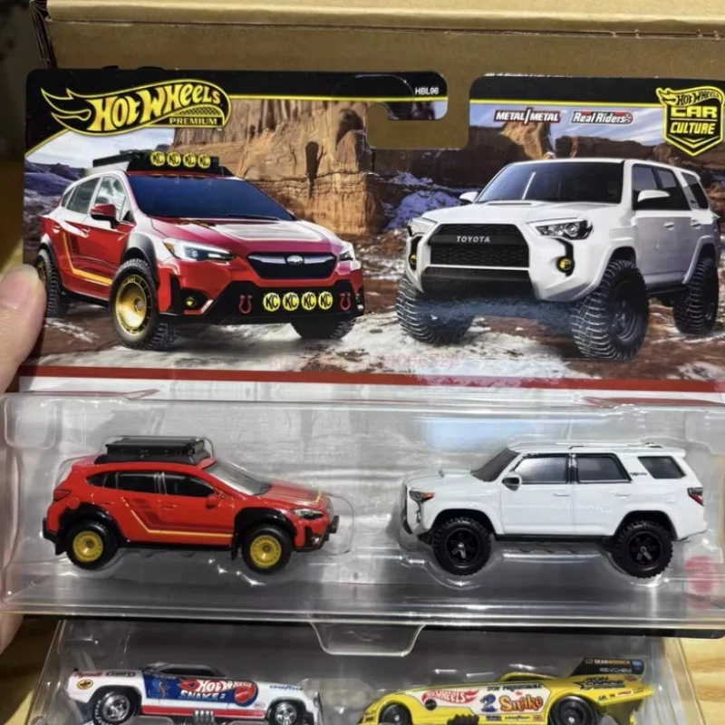 

Mattel Hot Wheels 1/64 2025 Культура автомобилей 2 упаковки Mix 3 Subaru Crosstrek Toyota 2000 Gt Коллекционная машина Игрушки Литой автомобиль Игрушки