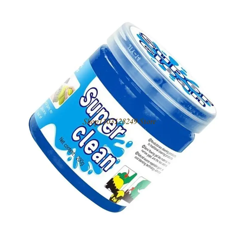 N5KD 160g/200g Car Cleaning Gel Flexible Keyboard Cleaner Detailing Tool Dust Mud Cleaning for Computer Printer Tablet