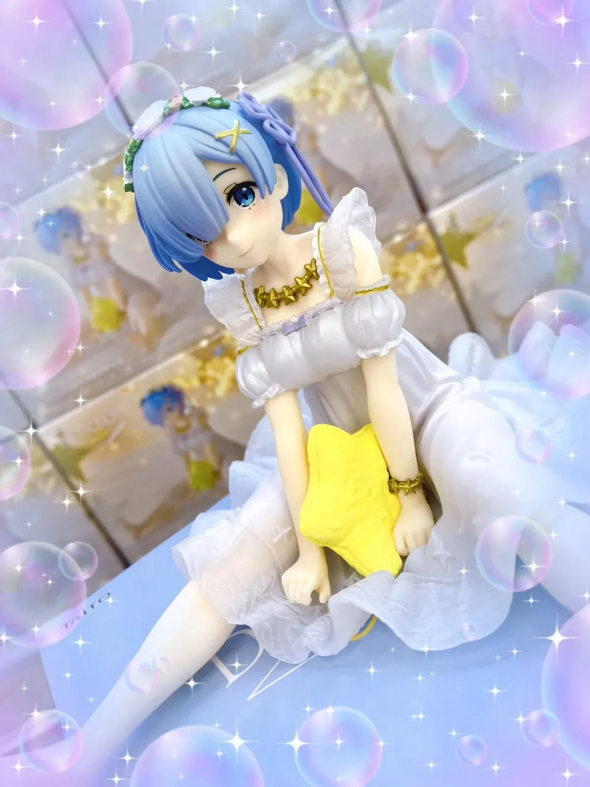 

【TM】In Stock TAITO Re：Life in Another World From Scratch Desktop Cute Doll Rem Anime Doll Figure Model Toy Gift Collection
