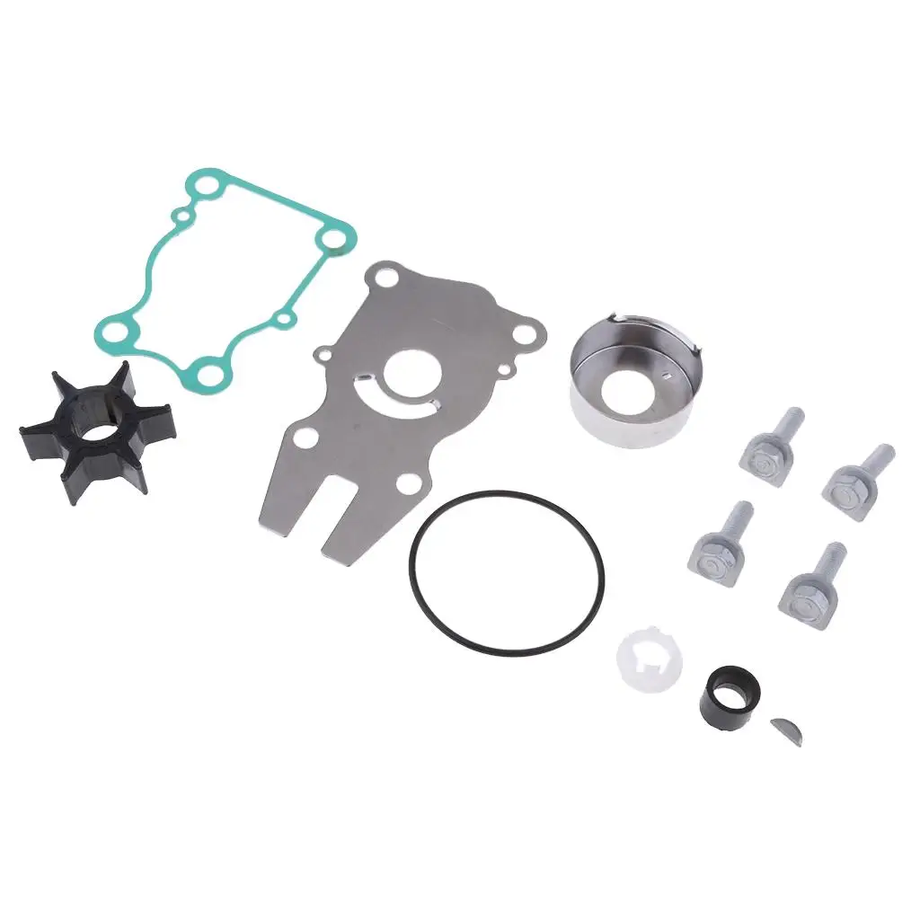 Marine Water Pump Impeller Repair Kit Outboard Motor For Yamaha 63D-W0078-01 40 50 60 HP F40 F50 F60 Water Pump Impeller Kit