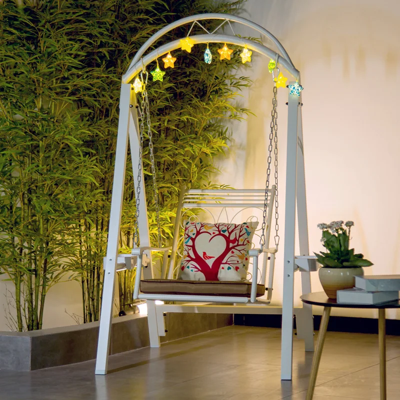 

Wholesale Price Outdoor Furniture Garden Set Metal Stand Balcony Swing Hanging Chairs for Outside