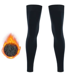 HISERWA Cycling Warm Windproof Bicycle Leg Warmers MTB Outdoor Sports Soccer Running Men Women Cycling Leg Warmers Sport Gear