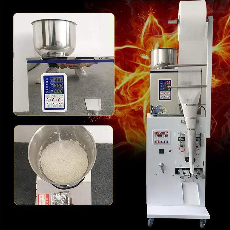 

Tea Packaging Machine Automatic Measurement Of Particle Packing Machine Weighing Coffee Bean Powder Filling Machine