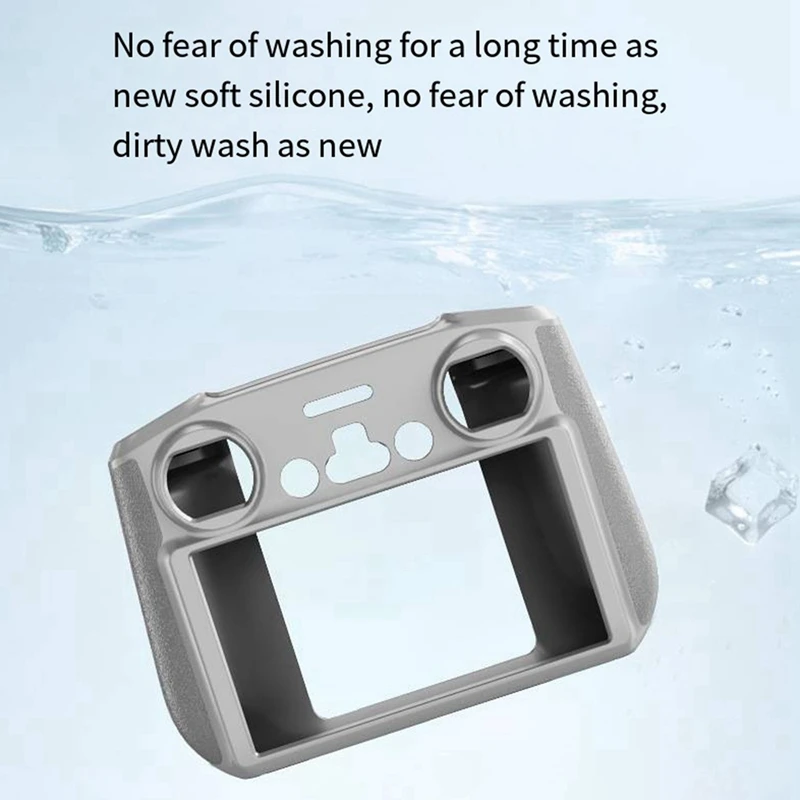 For DJI Air3/Mini4pro With Screen Remote Control Protective Cover RC2 Silicone Cover Drone Accessories