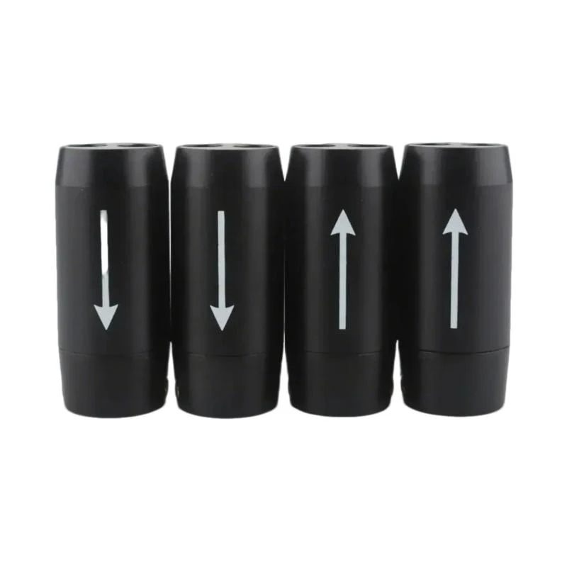 83ce 4pcs Hifi Sound Aluminiumluidspreker Bananenplug kabel Draad Splitter Y Pant Boot Looper Lijn Splitter Adapter Sleeve